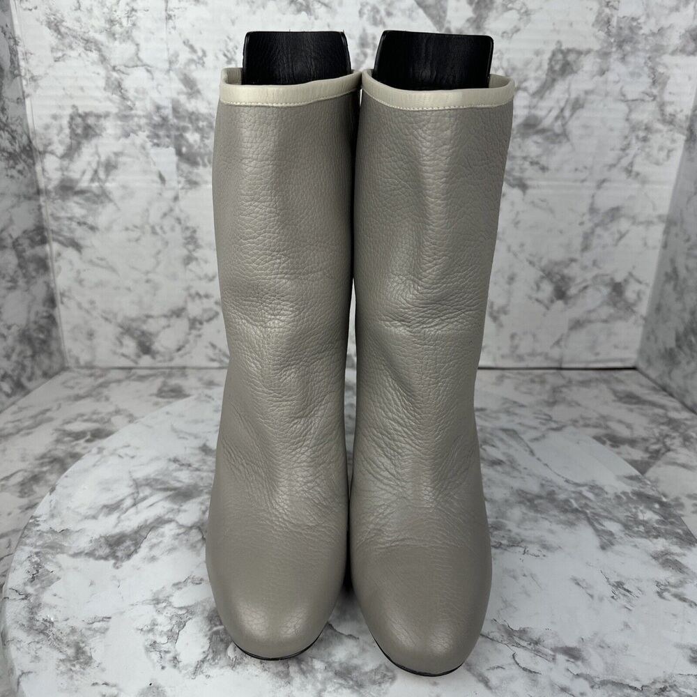 Stuart Weitzman Brooks Bootie Boot Size 9 Seal Gr… - image 2